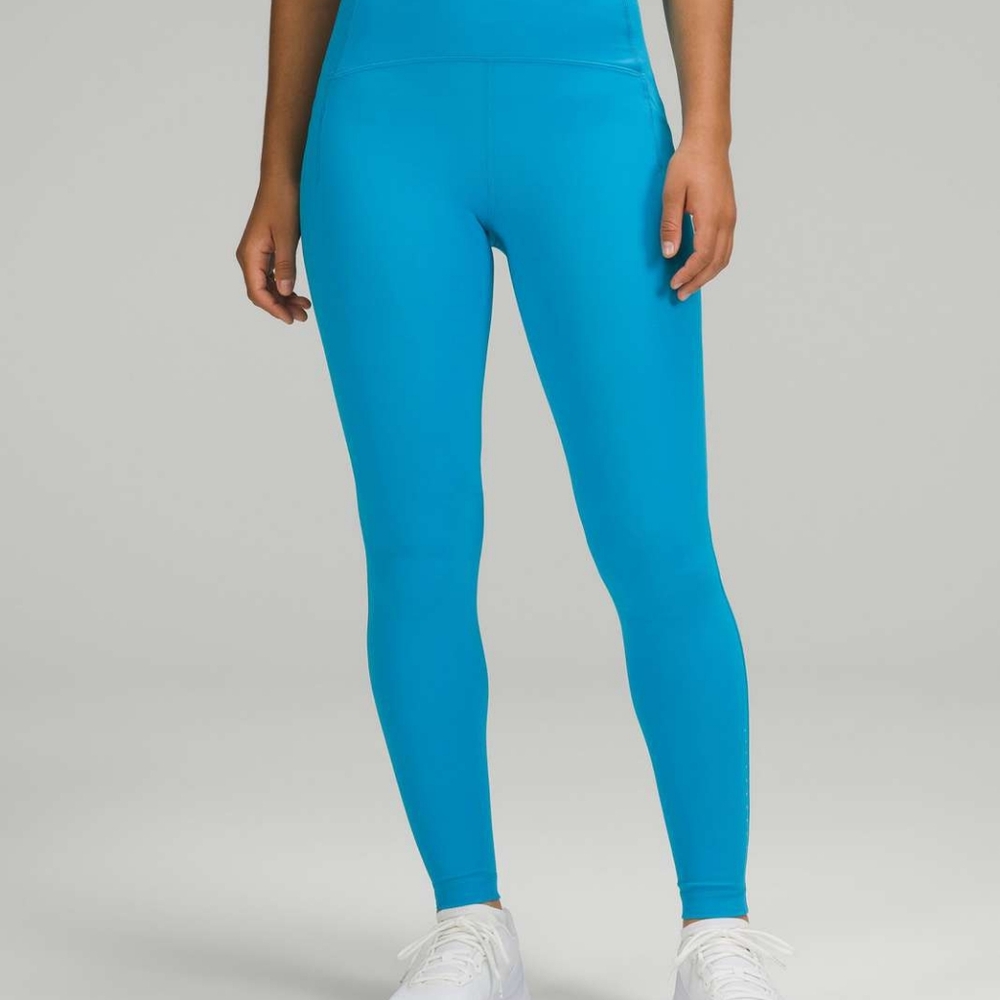 lululemon athletica High-Rise Teal Blue Leggings
Swift speed size 8
